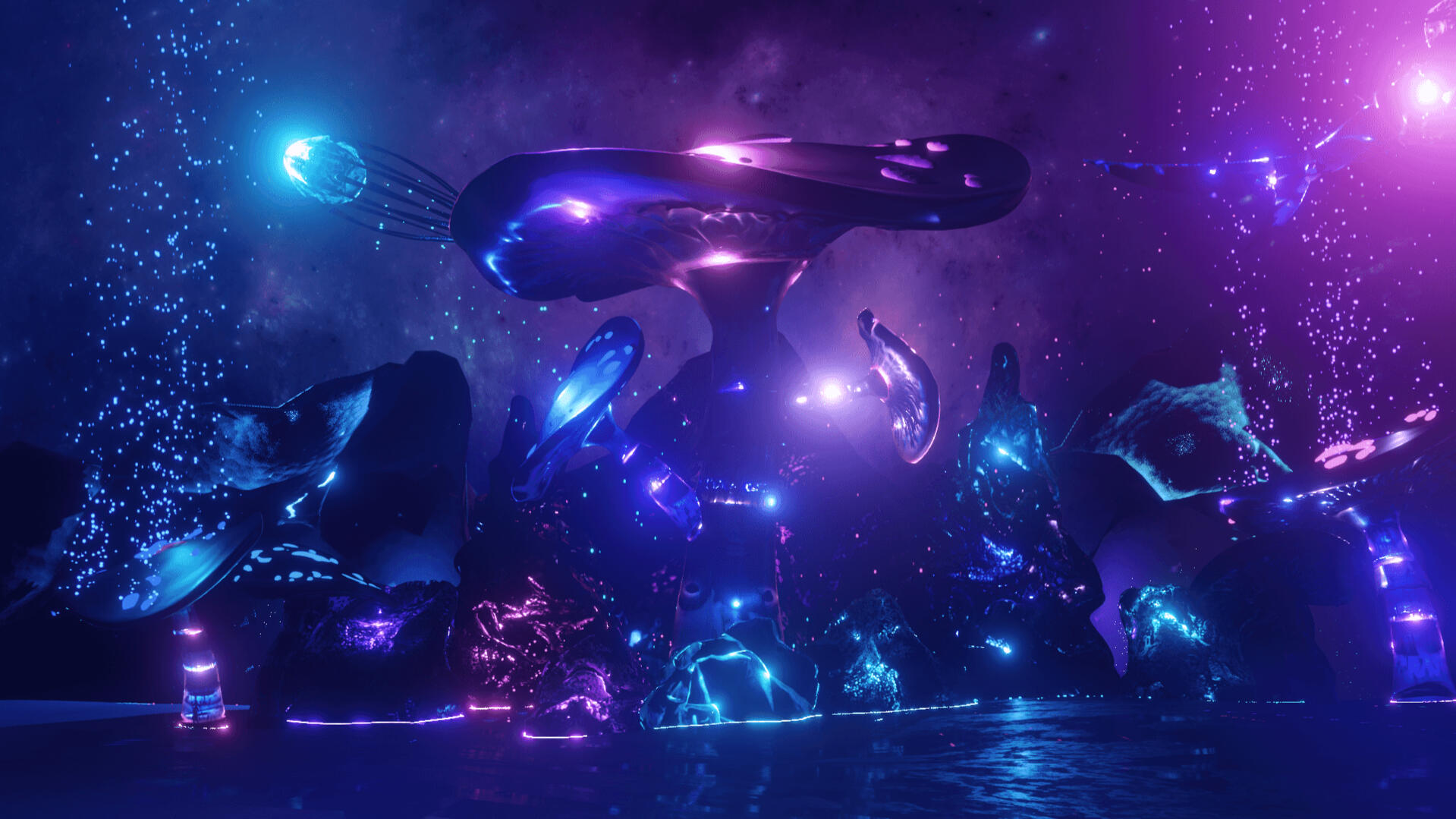 Sea under the Galaxy