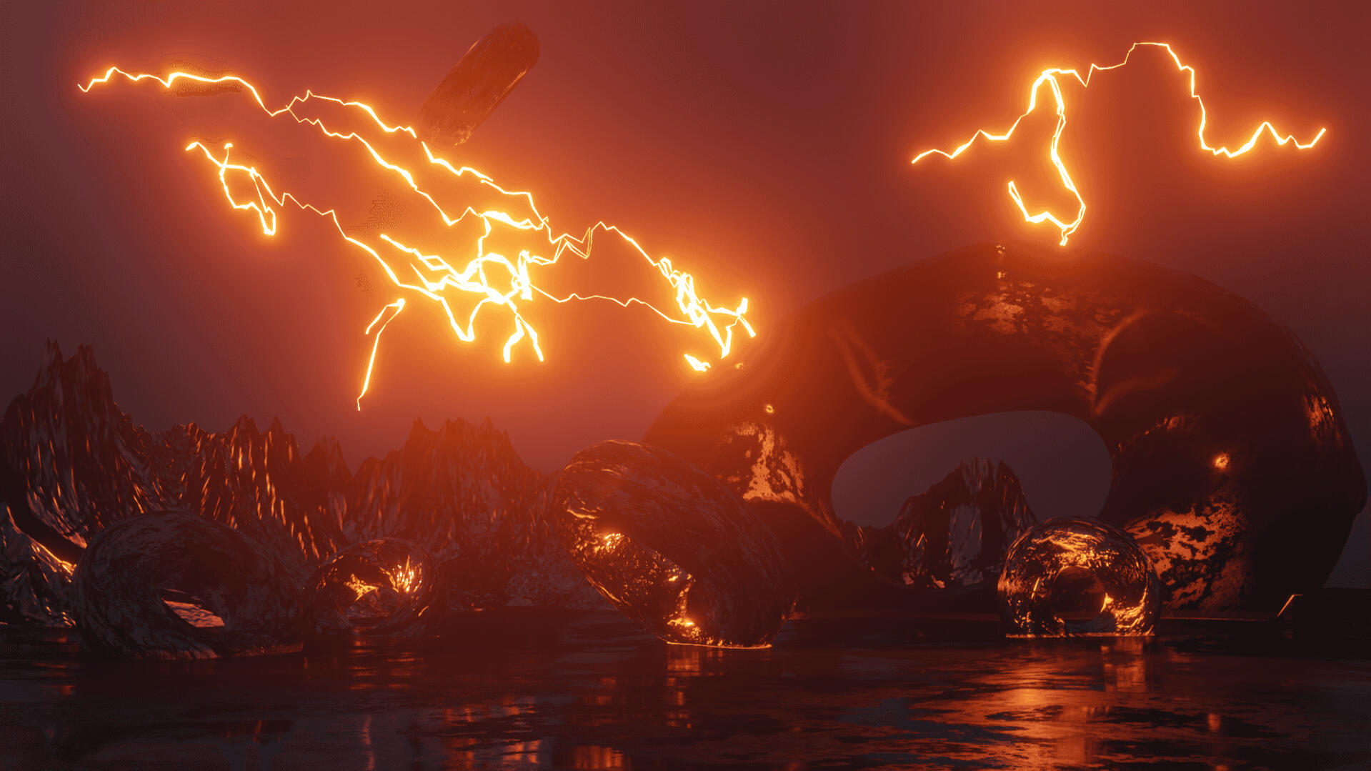 Vulcano Scenery