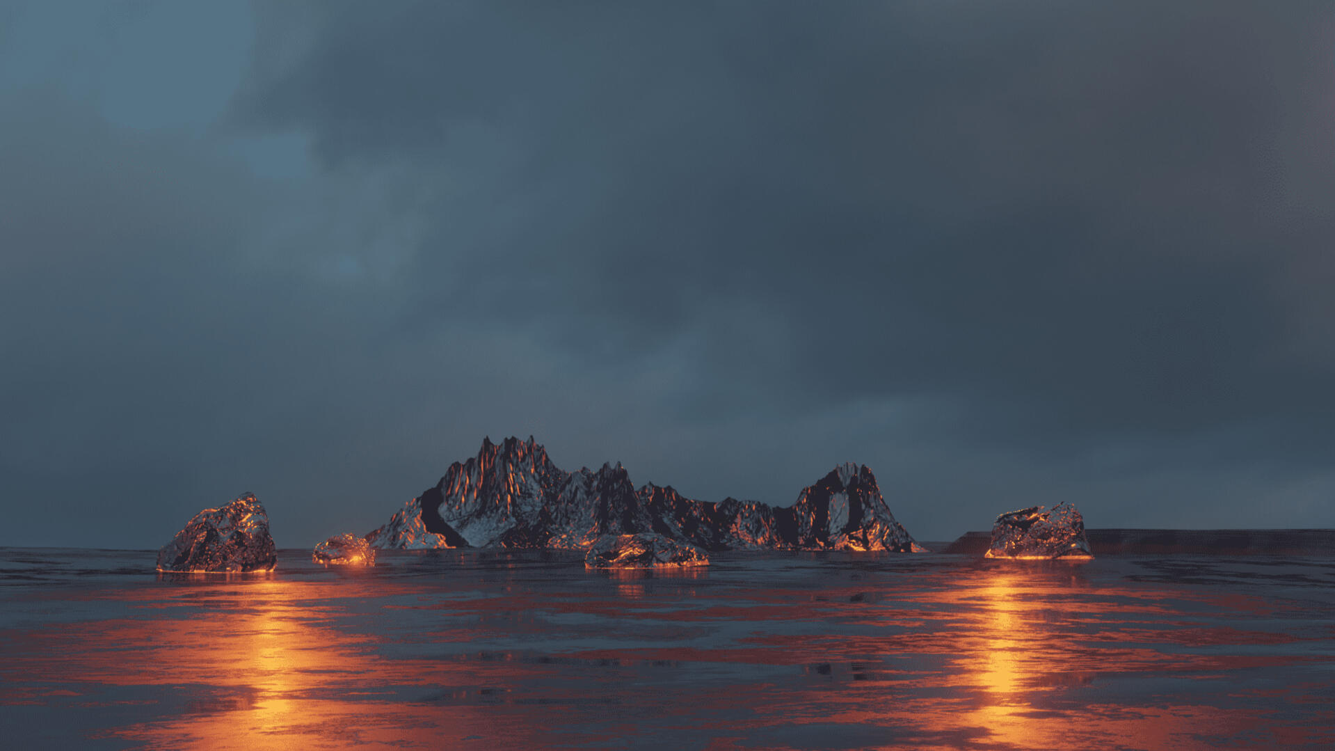 Vulcano landscape